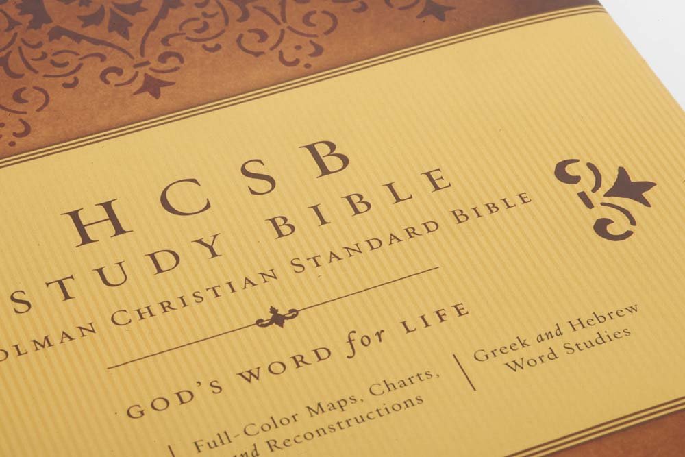 HCSB Study Bible, Jacketed Hardcover