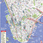 StreetSmart NYC Map Downtown Edition by VanDam-Laminated pocket city street map of Manhattan w/ all attractions, museums, sights, hotels, theaters & ... 2024 Edition)