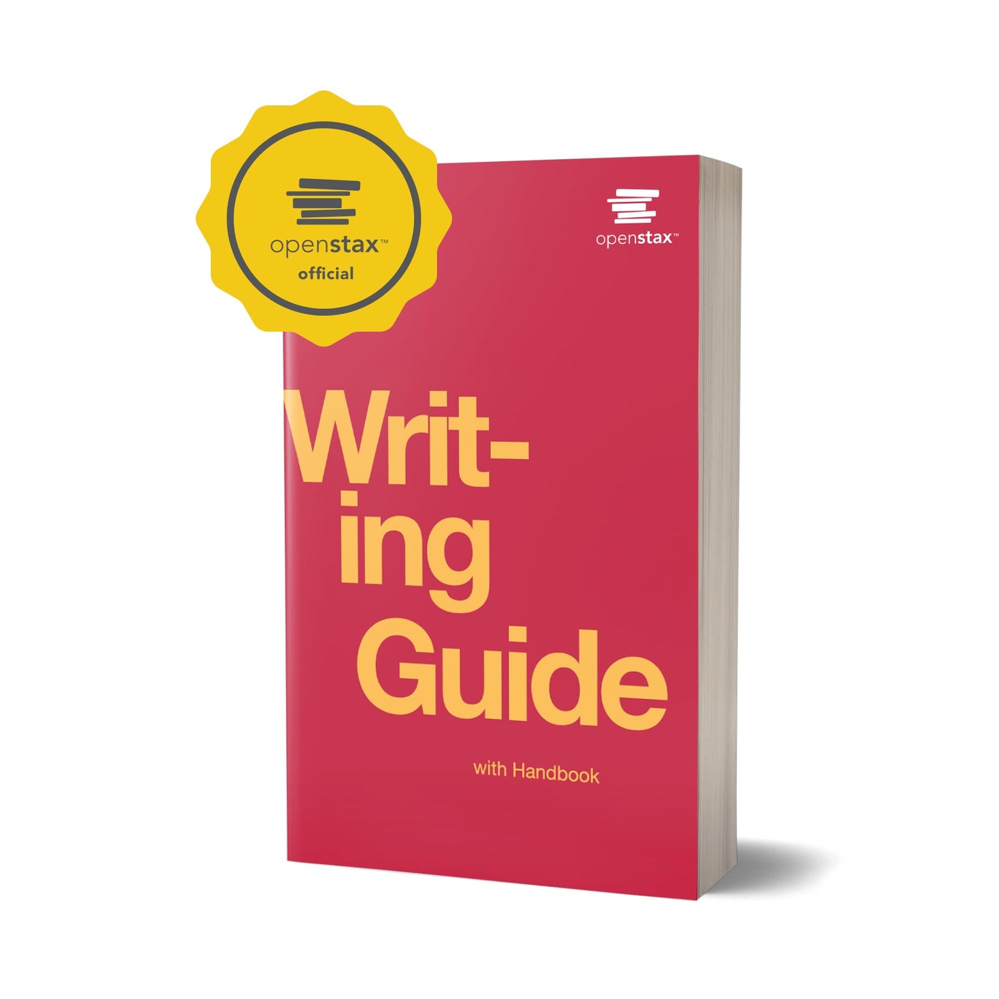 Writing Guide with Handbook by OpenStax (Official Print Version, paperback version, B&W)