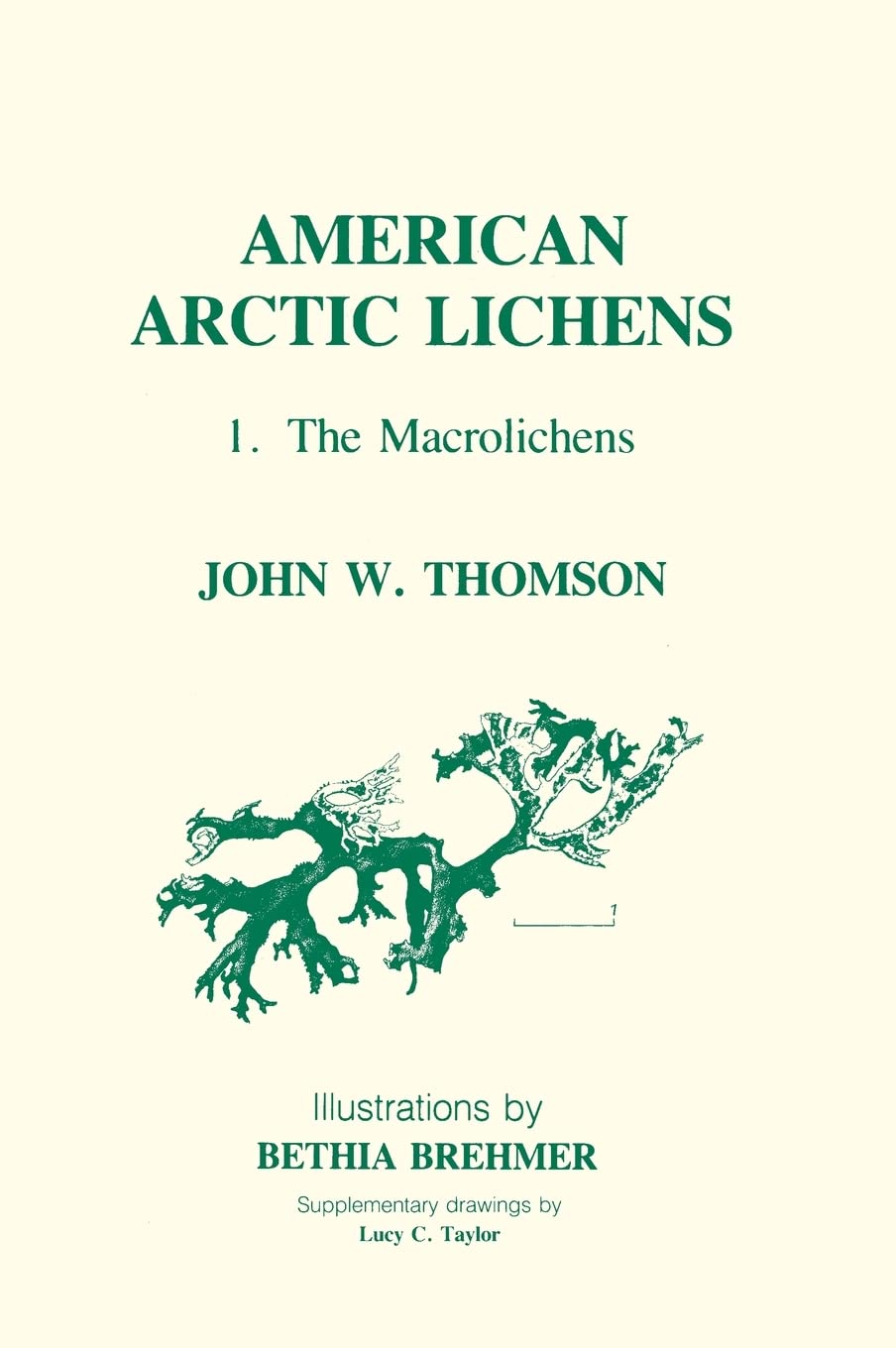 American Arctic Lichens, Vol. 1: The Macrolichens