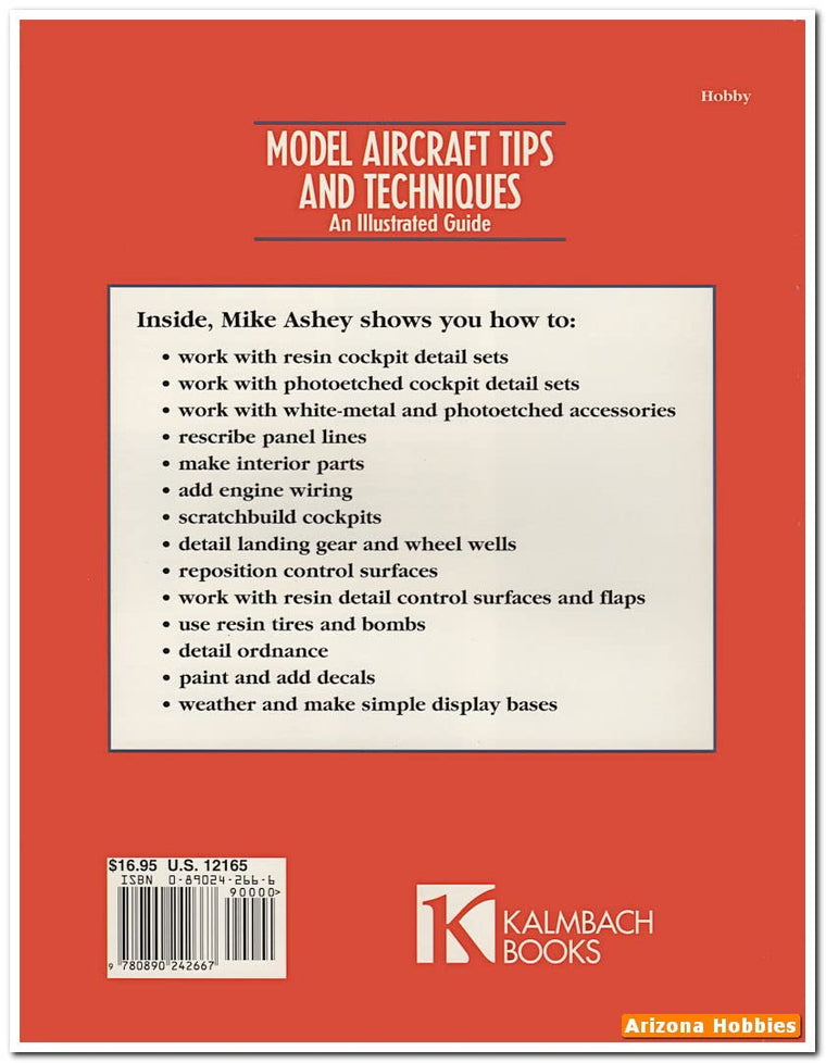 Model Aircraft Tips and Techniques: An Illustrated Guide — back cover