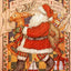 Santa's Great Book-39 Popular Cross-Stitch Portraits Santa C