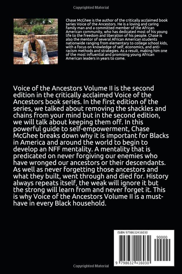 Voice of the Ancestors Volume 2: NFF: Never Forgive or Forget