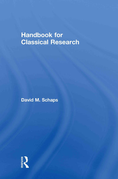 Handbook for Classical Research