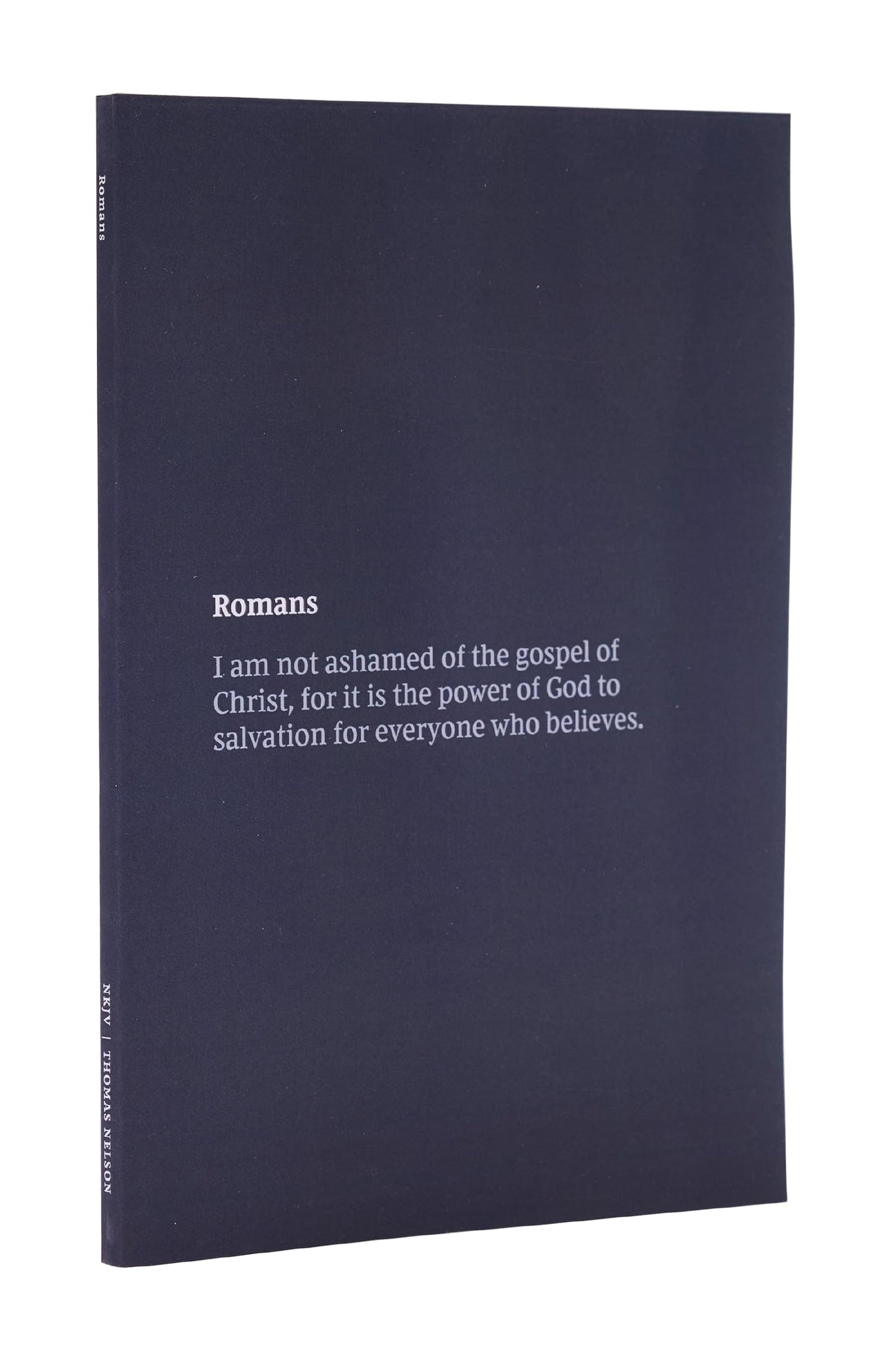 NKJV Bible Journal - Romans, Paperback, Comfort Print: Holy Bible, New King James Version