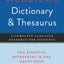 Webster's Dictionary & Thesaurus, Newest Edition