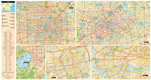 China Travel Map Eighth Edition (Periplus Travel Maps)