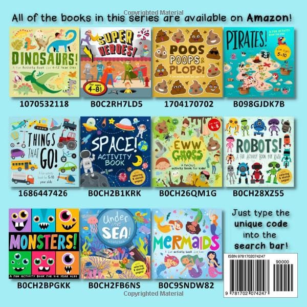 Unicorns, Mermaids and Fairies!: A Fun and Magical Activity Book for 5-10 Year Olds (Activity Books For Kids)