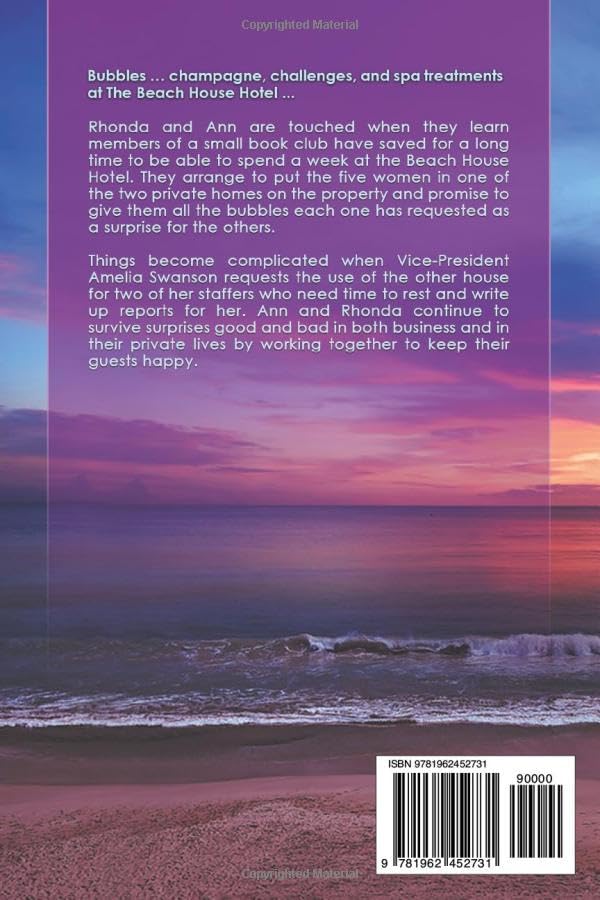 Bubbles at The Beach House Hotel: Large Print Edition
