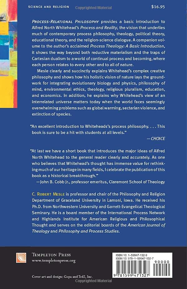 Process-Relational Philosophy: An Introduction to Alfred North Whitehead