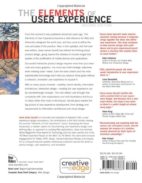 The Elements of User Experience: User-Centered Design for the Web and Beyond (2nd Edition) (Voices That Matter)