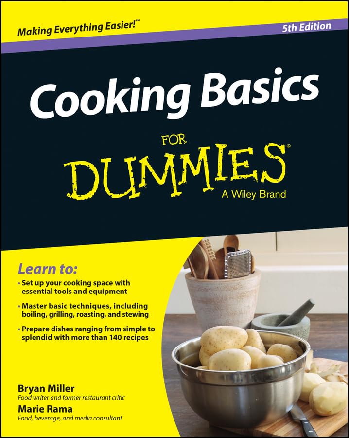 Cooking Basics For Dummies by Rama, Marie
