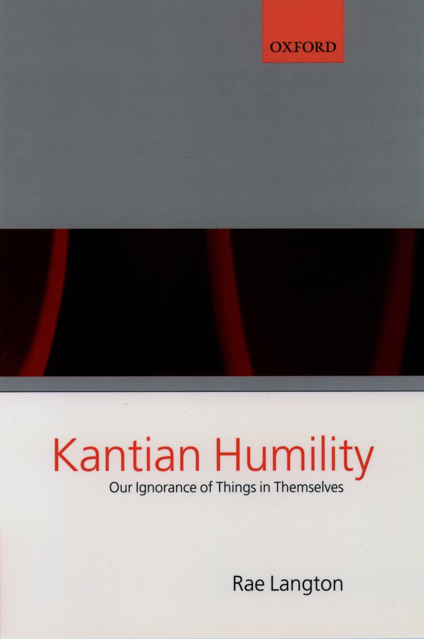 Kantian Humility: Our Ignorance of Things in Themselves