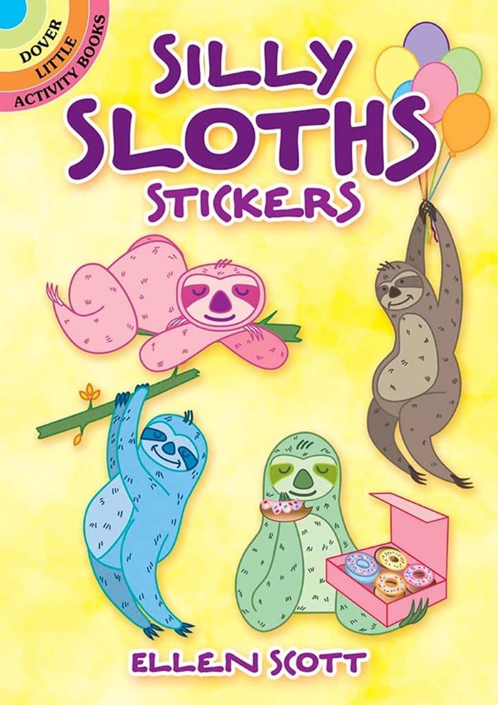 Silly Sloths Stickers (Dover Little Activity Books: Animals)