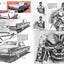 Framed Drawing Techniques: Mastering Ballpoint Pen, Graphite Pencil, and Digital Tools for Visual Storytelling