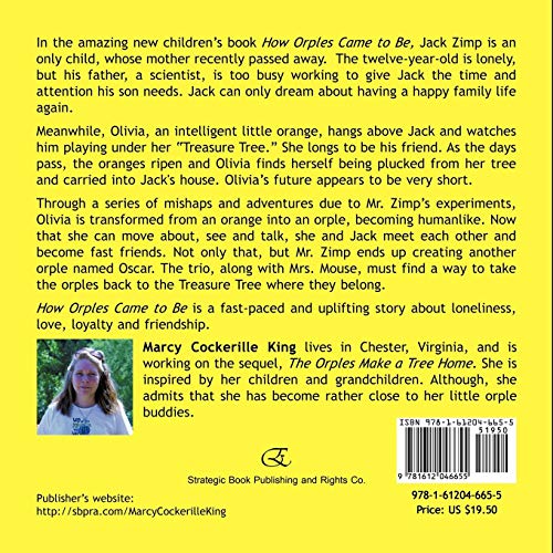How Orples Came to Be — back cover