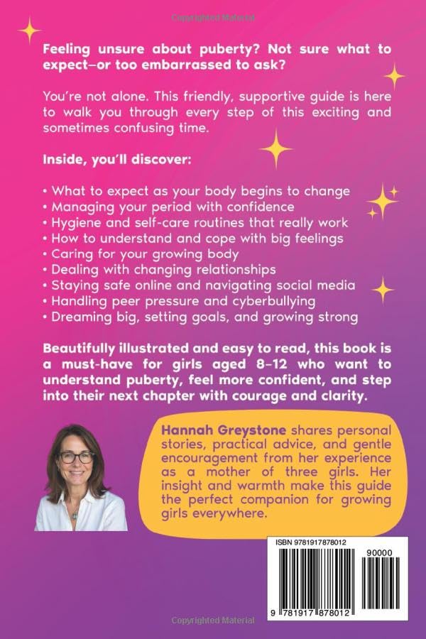 The Puberty Book For Tween Girls 8-12: Everything You Need to Know About Periods, Body Confidence, and Emotions Without Feeling Awkward