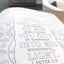 Inspiring Words Coloring Book: 30 Verses from the Bible You Can Color