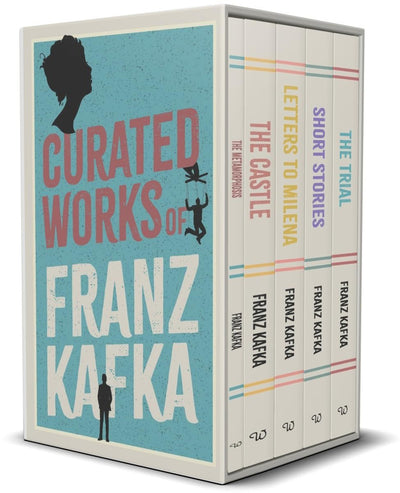 Curated Works of Franz Kafka 5 Books Collection Boxed Set(The Trial, Short Stories, Letters to Millena, The Castle & The Metamorphosis)