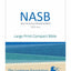 NASB Large Print Compact Bible, Black, Genuine Cowhide Leather, 1995 text