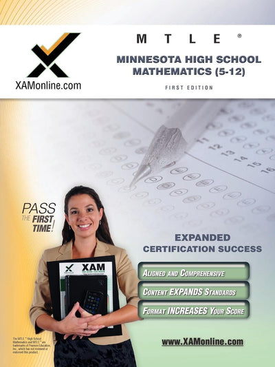 MTLE Minnesota High School Mathematics (5-12) Teacher Certification Test Prep Study Guide