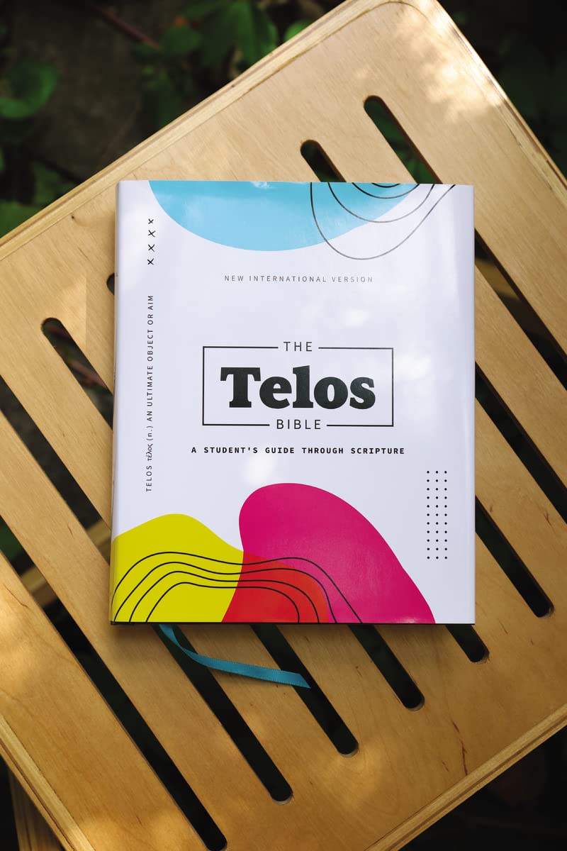 NIV, The Telos Bible, Hardcover, Comfort Print: A Students Guide Through Scripture