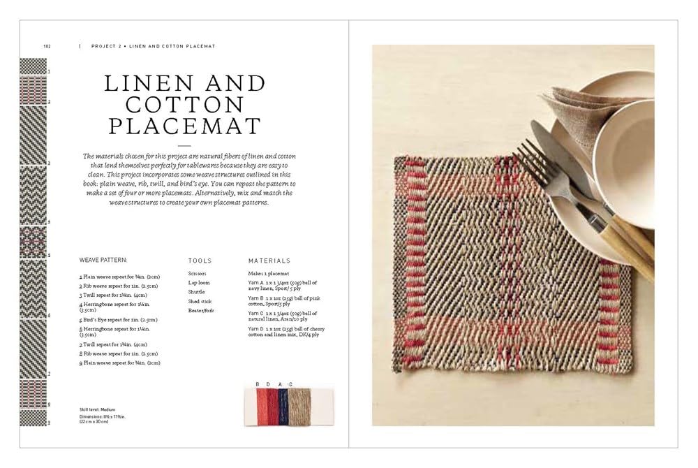Weaving on a Little Loom: Techniques, Patterns, and Projects for Beginners