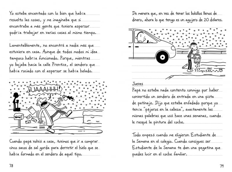 Diario de Greg 6 - Atrapados en la nieve!: Sin salida! (Spanish Edition)