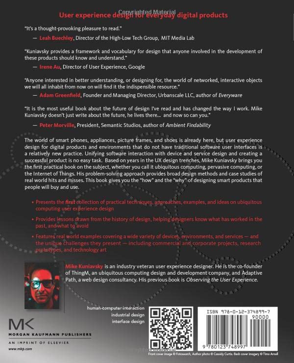 Smart Things: Ubiquitous Computing User Experience Design — back cover