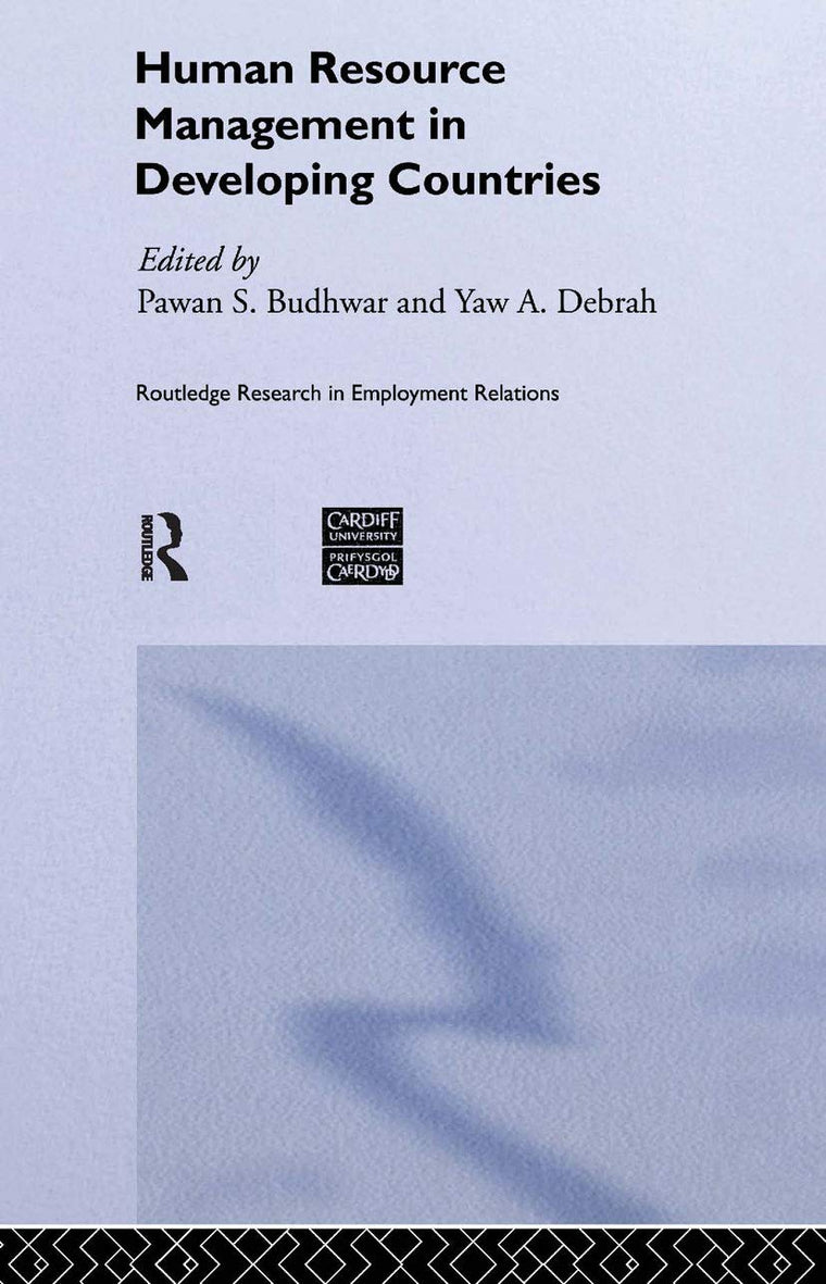 Human Resource Management in Developing Countries (Routledge Research in Employment Relations)