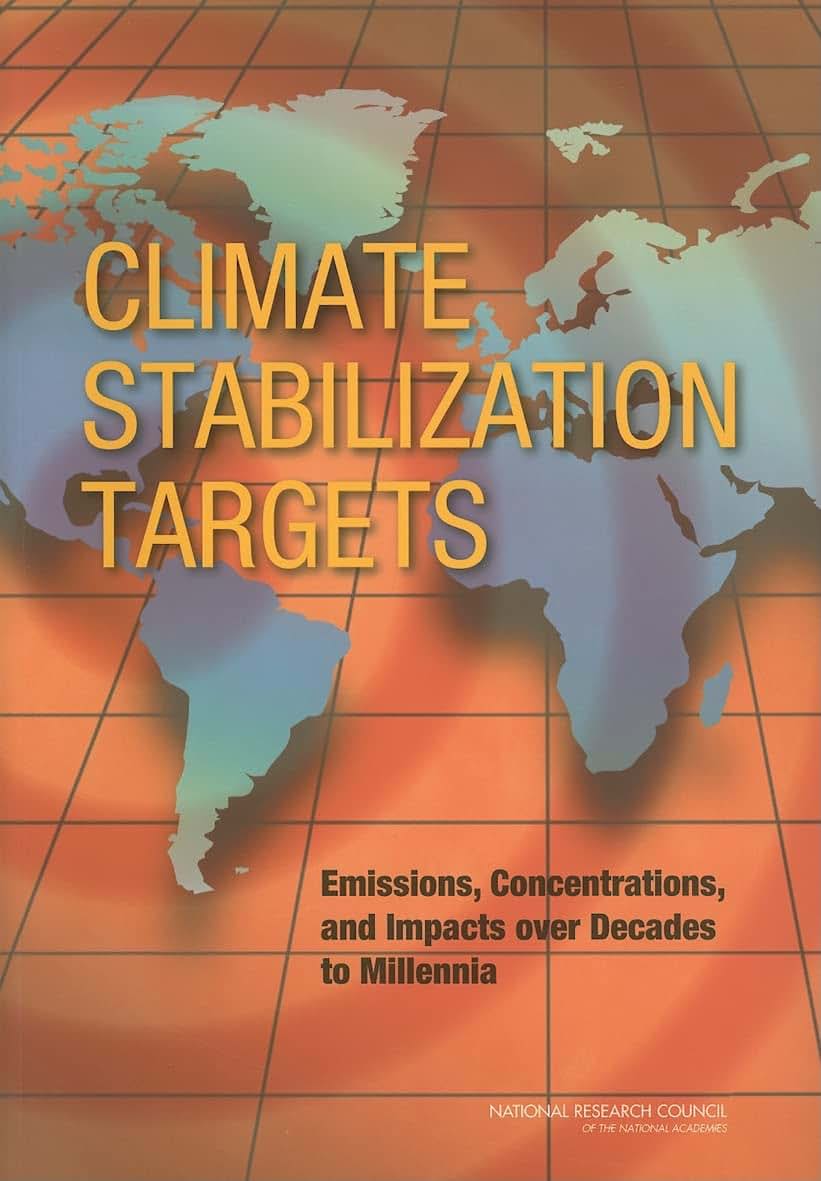 Climate Stabilization Targets: Emissions, Concentrations, and Impacts over Decades to Millennia