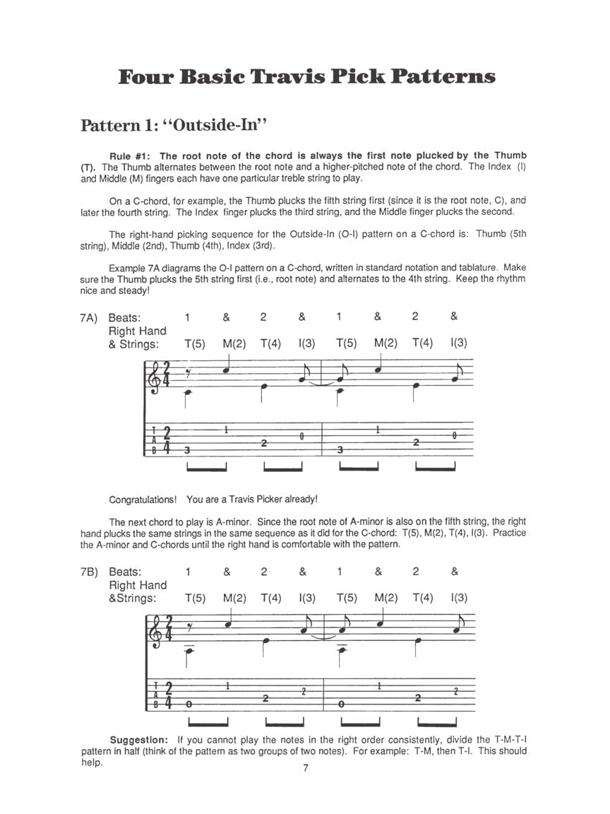 The Art of Contemporary Travis Picking for Guitar Players  Alternating-Bass Fingerpicking Guitar Books  Fingerstyle Guitar Songbook with Tablature and Online Audio  Acoustic Sheet Music