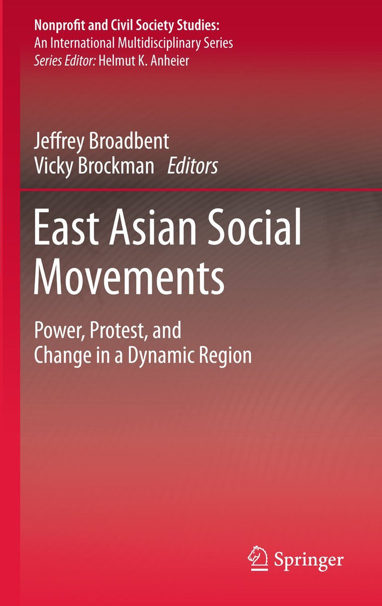 East Asian Social Movements (Nonprofit and Civil Society Studies)