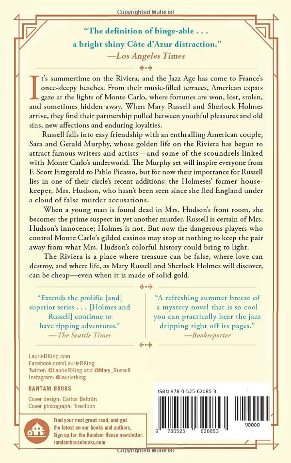 Riviera Gold: A novel of suspense featuring Mary Russell and Sherlock Holmes