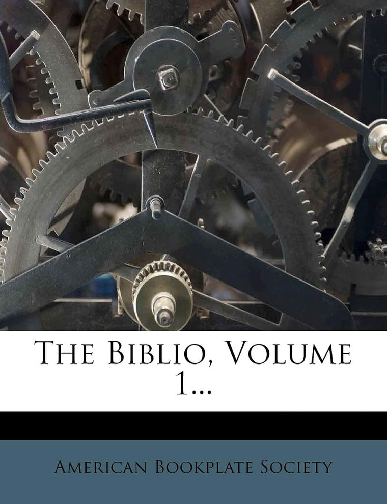 The Biblio, Volume 1...