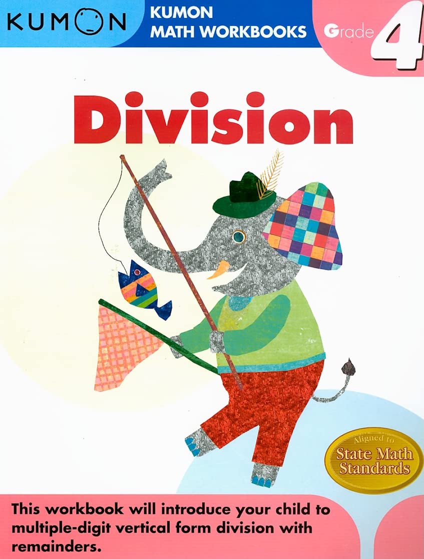 Kumon Grade 4 Division (Kumon Math Workbooks)