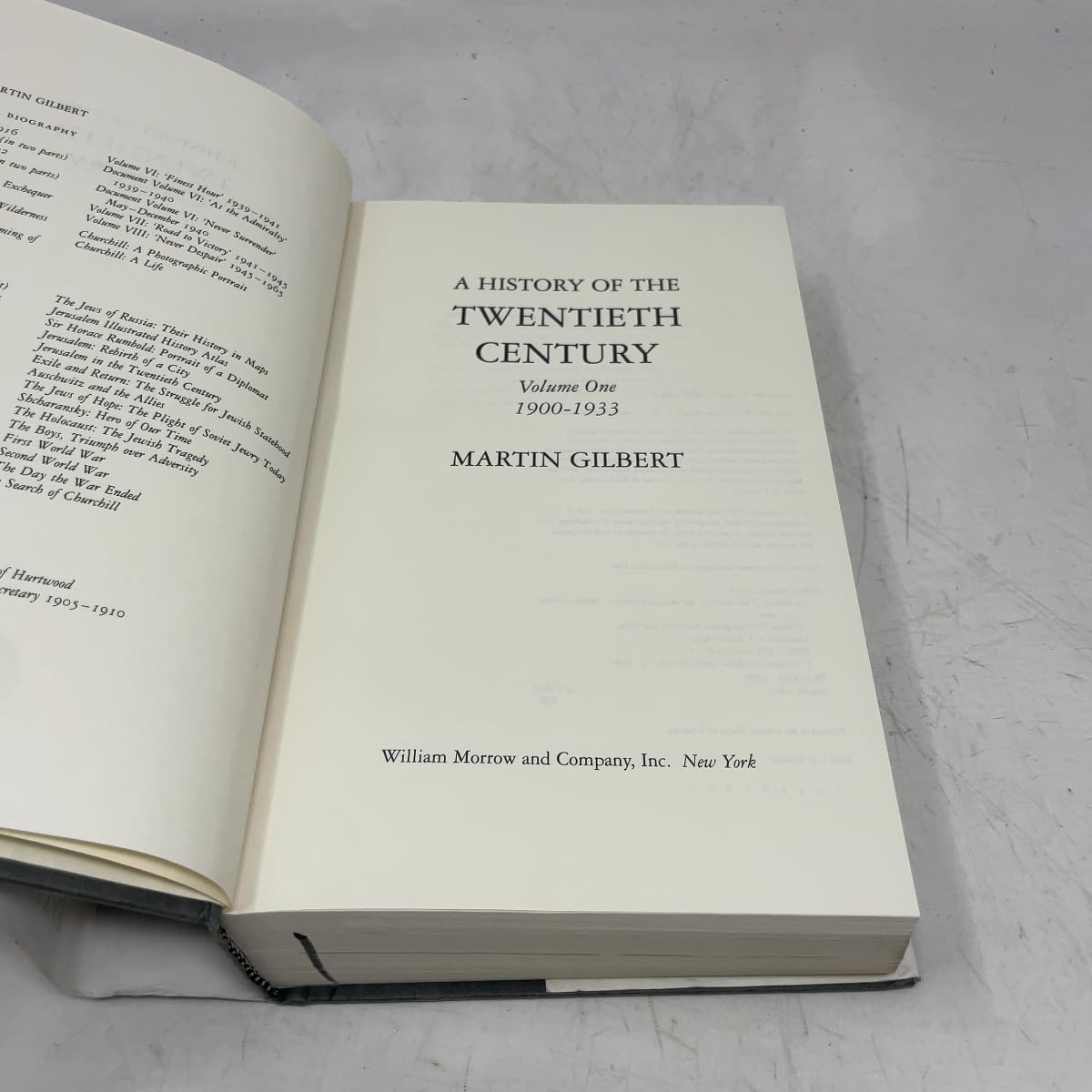 A History of the Twentieth Century 1900-1933, Vol. 1