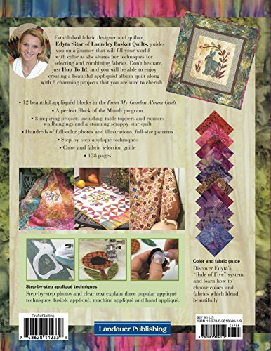 Hop to It! Appliqued Blocks and Projects — back cover