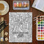Color The Gospel: Inspired To Grace: Christian Coloring Books