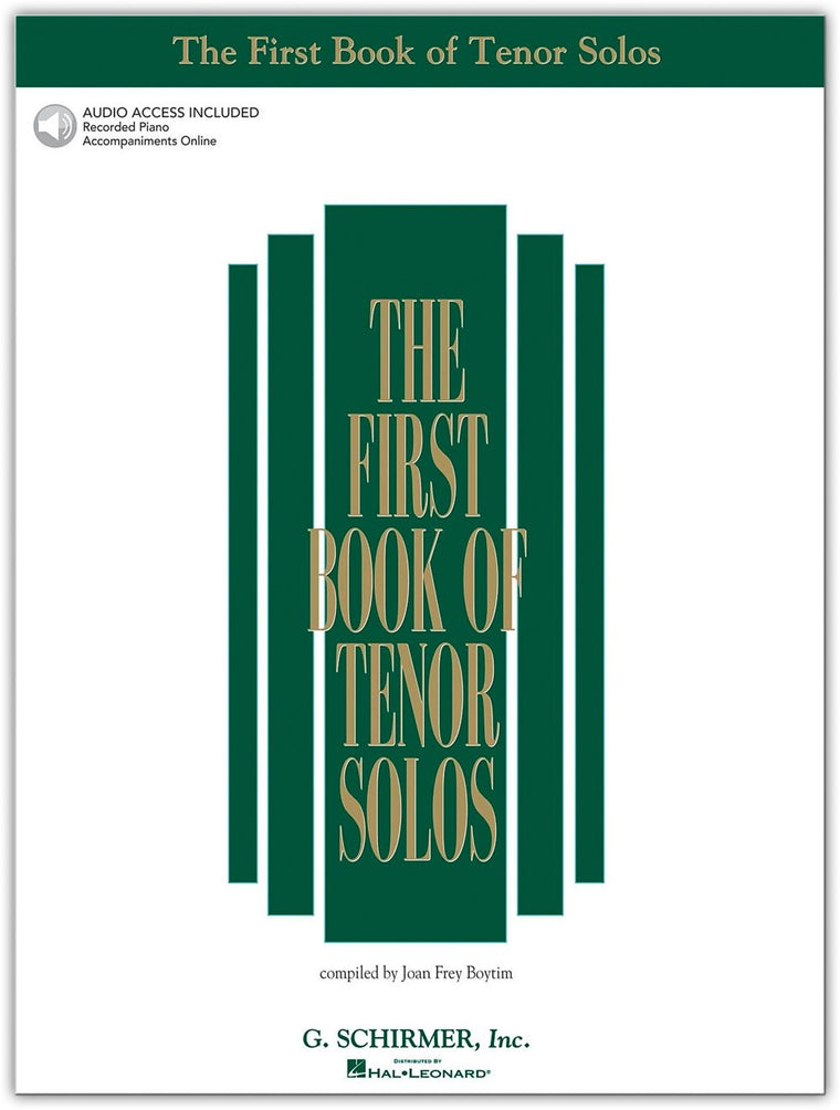 The First Book Of Tenor Solos: Book/Audio Online (First Book of Solos)