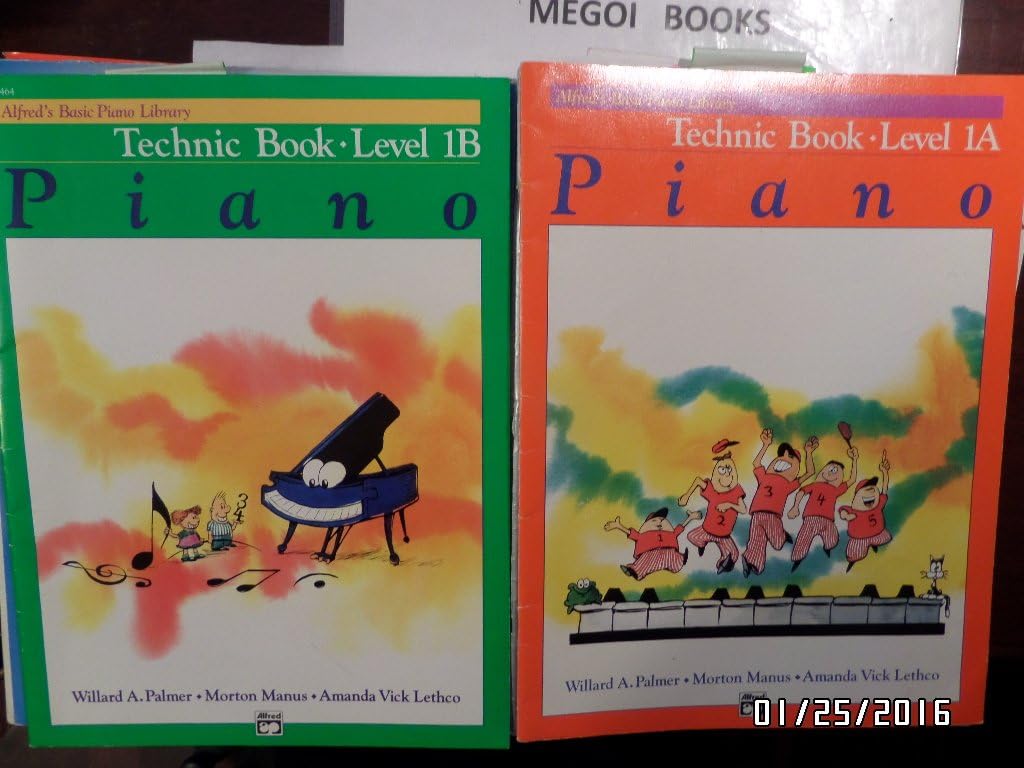 Alfred's Basic Piano Library Lesson Book, Bk 1B: Book & CD