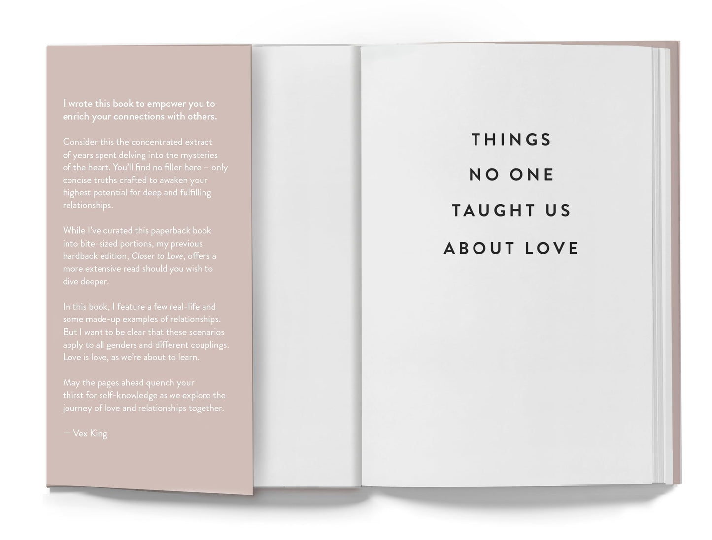 MACMILLAN Things No One Taught Us About Love (International Edition).