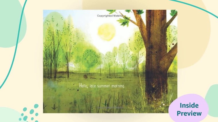 Goodbye Summer, Hello Autumn (Kenard Pak's Changing Seasons) — back cover