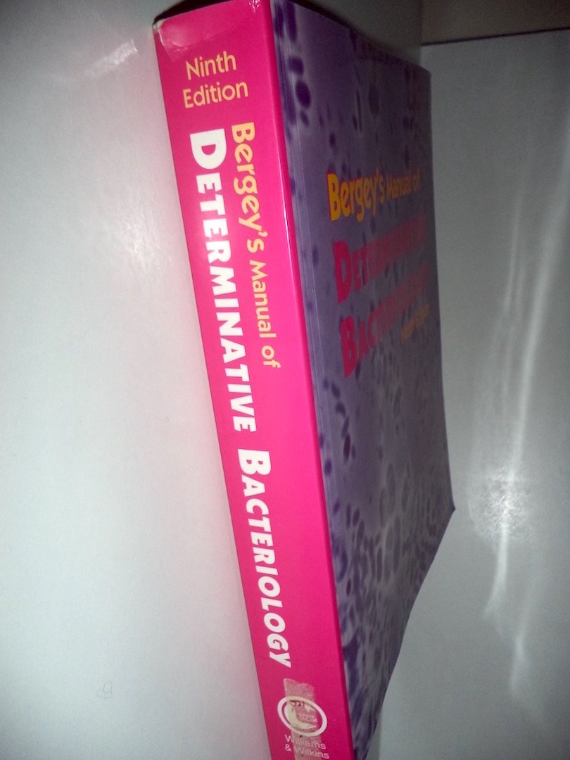Bergey's Manual of Determinative Bacteriology by Holt PhD, J