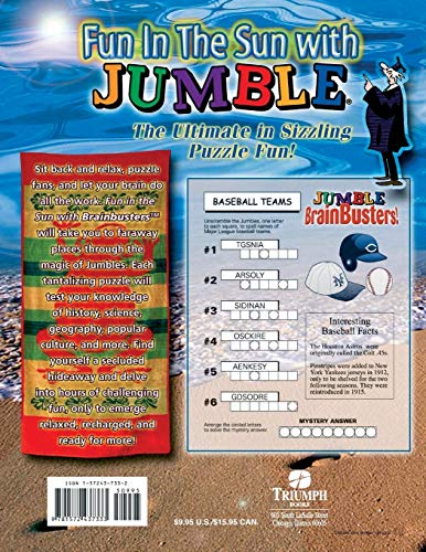 Fun in the Sun with Jumble BrainBusters: The Ultimate in Sizzling Puzzle Fun (Jumbles)