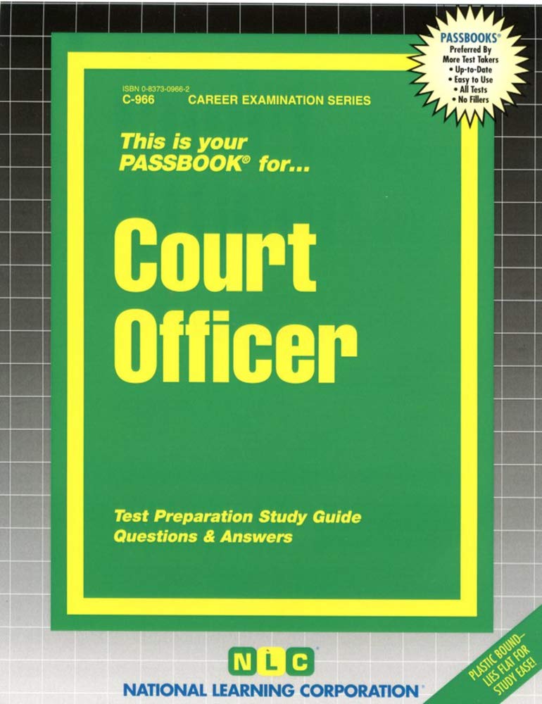 Court Officer(Passbooks) (Career Examination Series)