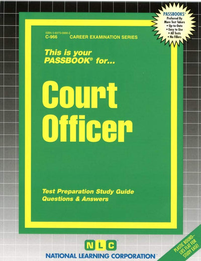 Court Officer(Passbooks) (Career Examination Series)