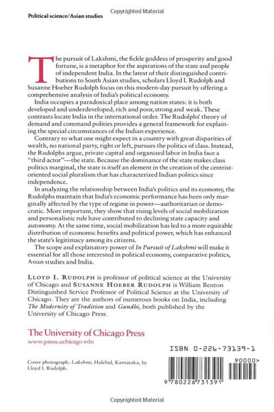 In Pursuit of Lakshmi: The Political Economy of the Indian State