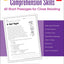 Comprehension Skills: Short Passages for Close Reading: Grade 6