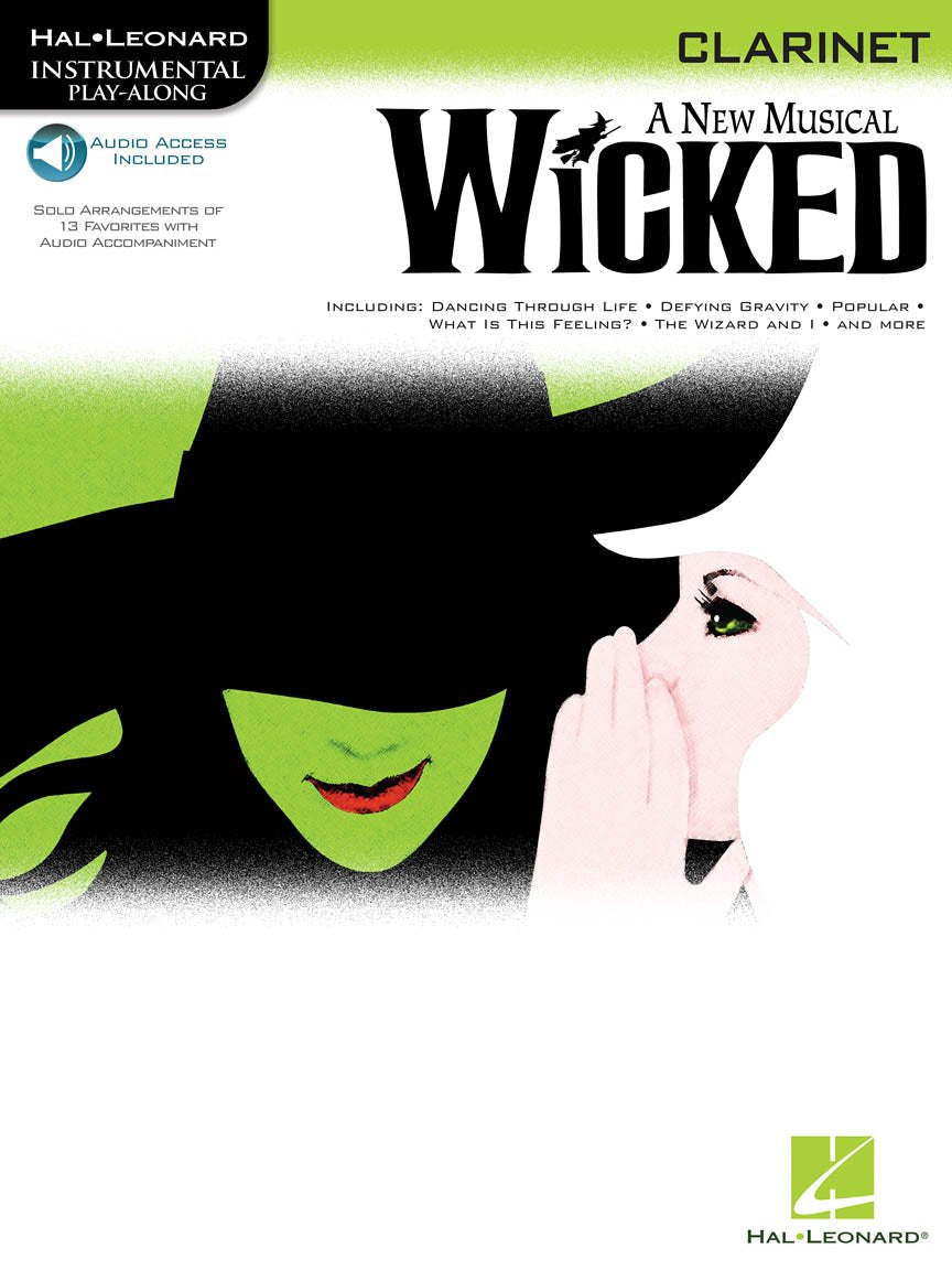 Wicked: Clarinet Play-Along Pack (Instrumental Play-along)